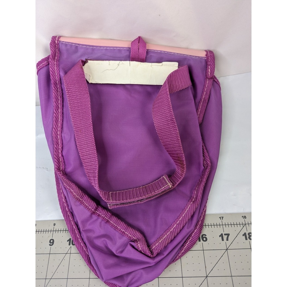Powerpuff‎ Girls Purse Purple 13 Inch Cartoon Network READ - Picture 3 of 10